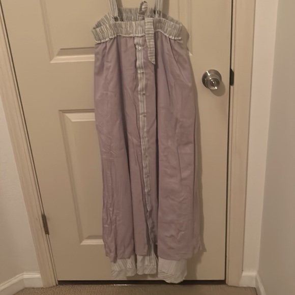 Stripped Overall Skirt - Picture 7 of 10